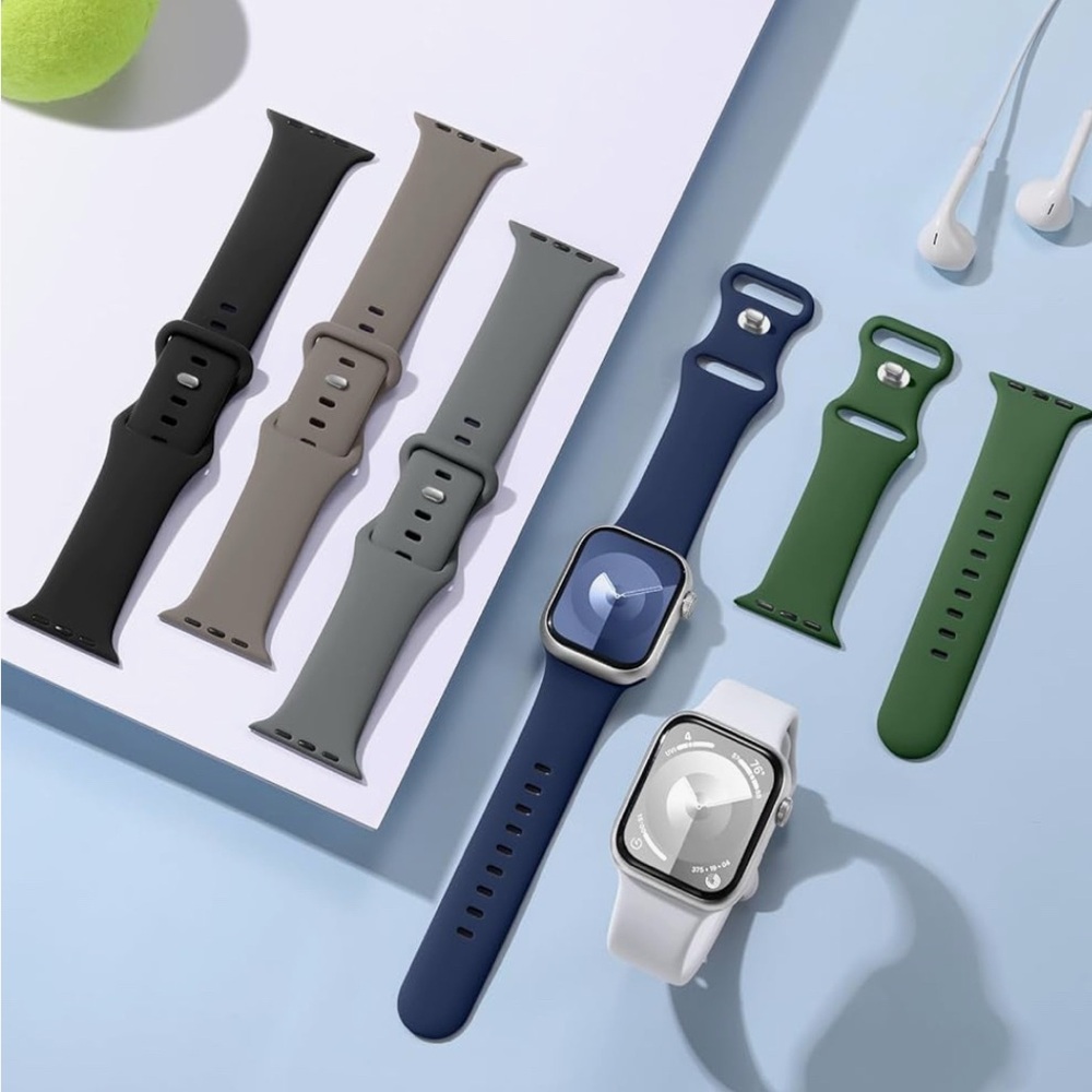 Apple Watch Bands Set of 6 silicone